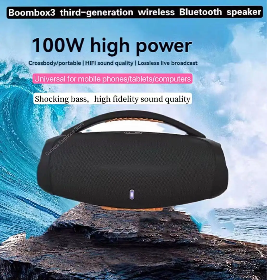 ポータブル屋外サブウーファー,高出力Bluetoothスピー - Home Cinema Jbl のレビューと価格