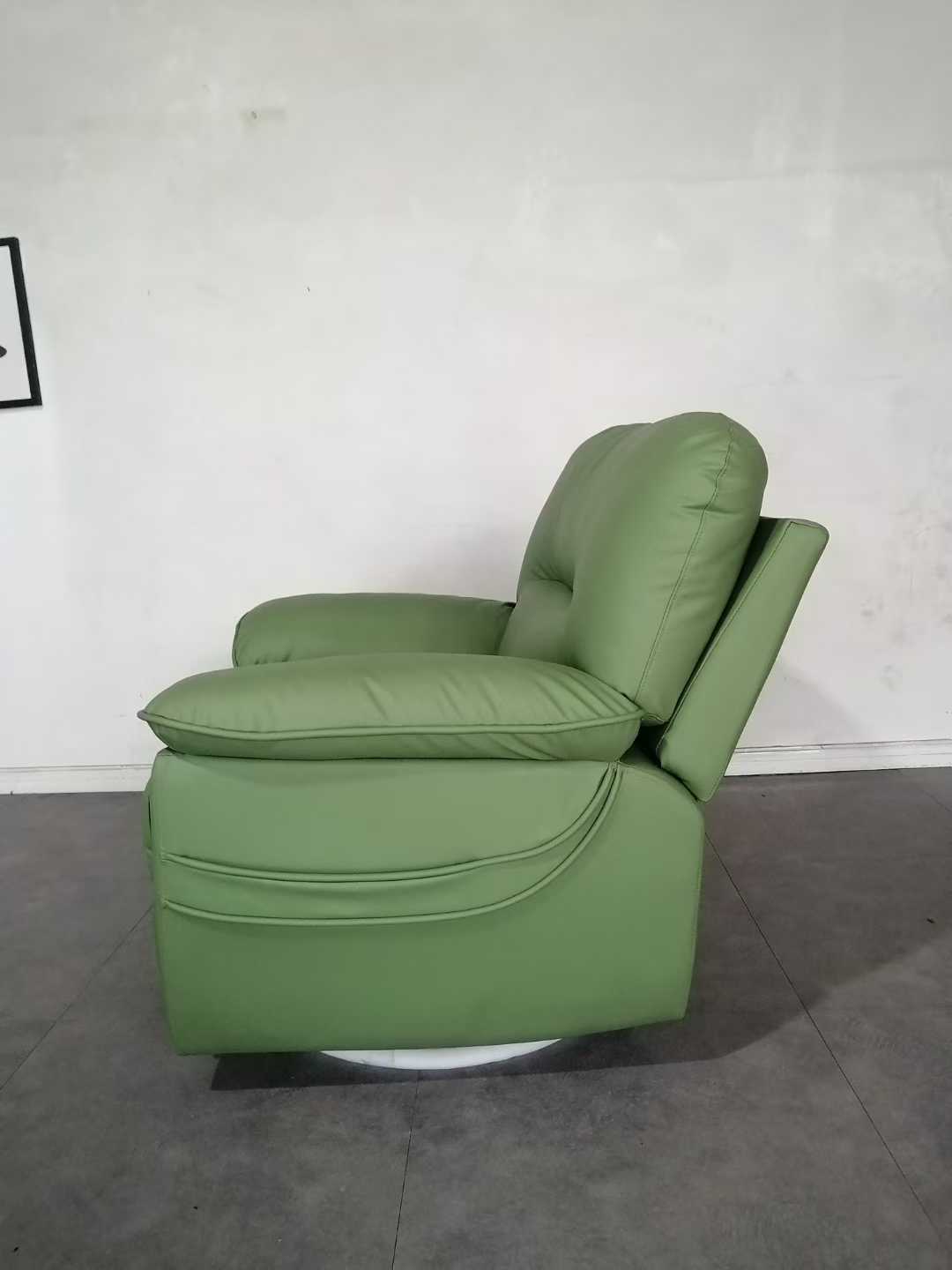 合成皮革メタルフレームモダンシネマリクライニングチェア高級電 - Home Cinema Chairs のレビューと価格