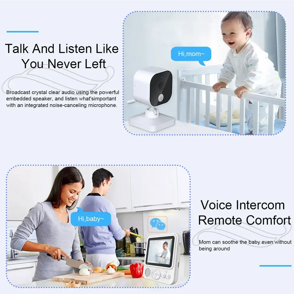 2.8インチビデオベビーモニター、ワイヤレス、親子間双方向通 - Home Cinema Wireless のレビューと価格