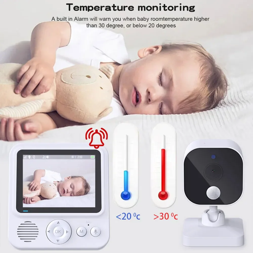 2.8インチビデオベビーモニター、ワイヤレス、親子間双方向通 - Home Cinema Wireless のレビューと価格